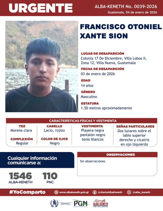 Francisco Otoniel Xante Sion