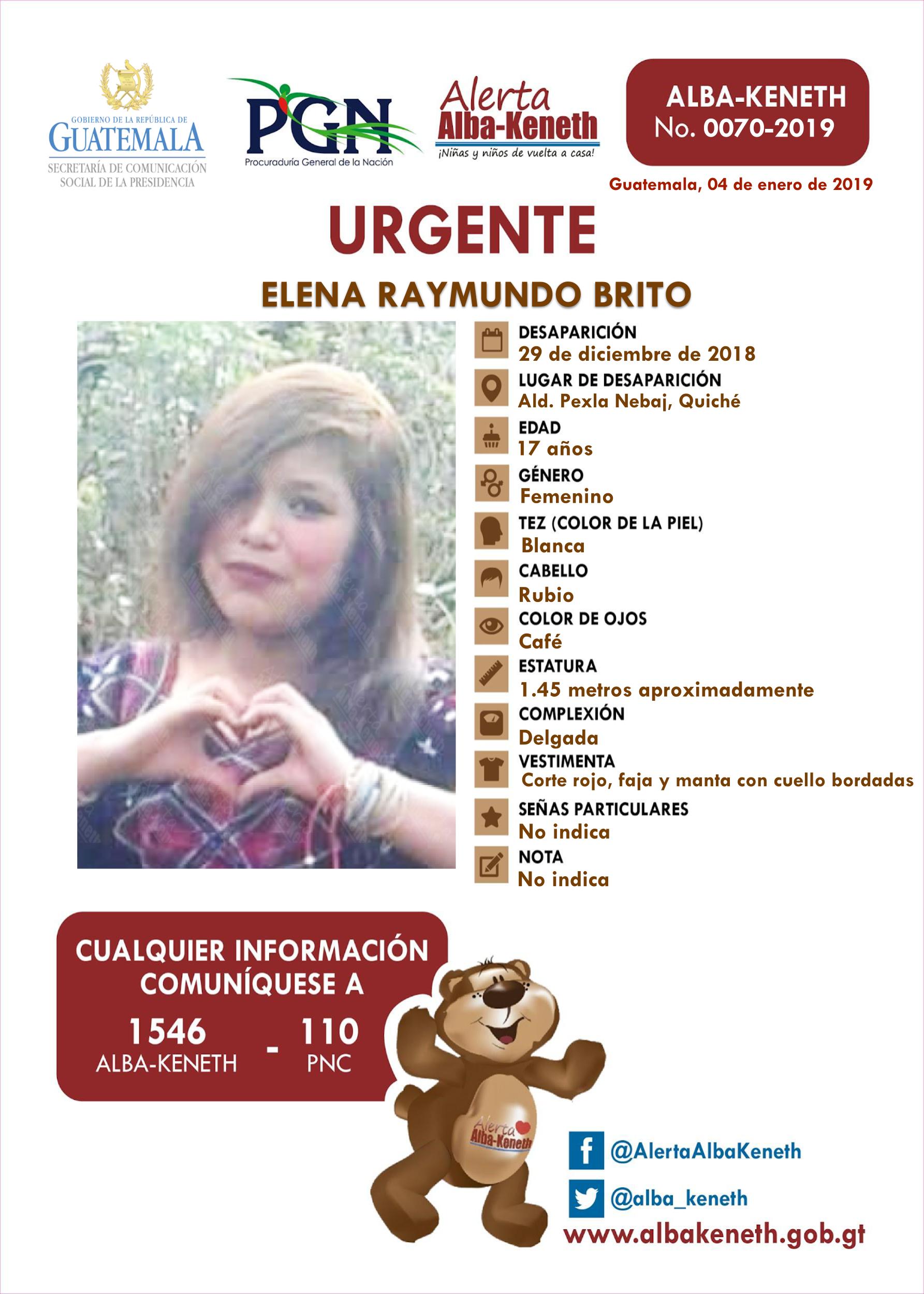 Elena Raymundo Brito