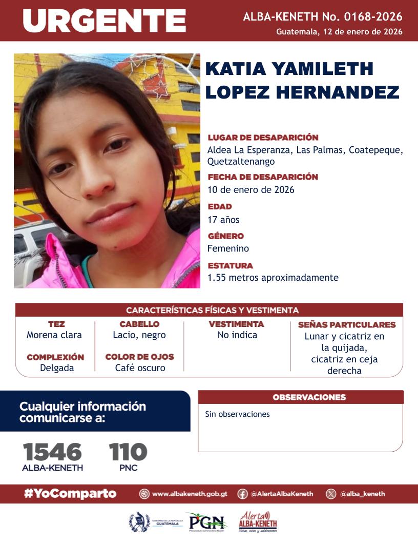 Katia Yamileth Lopez Hernandez