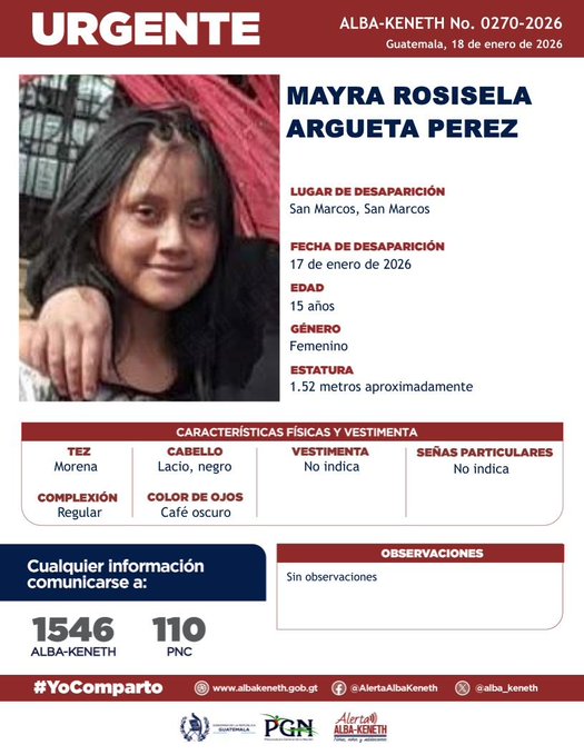 Mayra Rosisela Argueta Perez