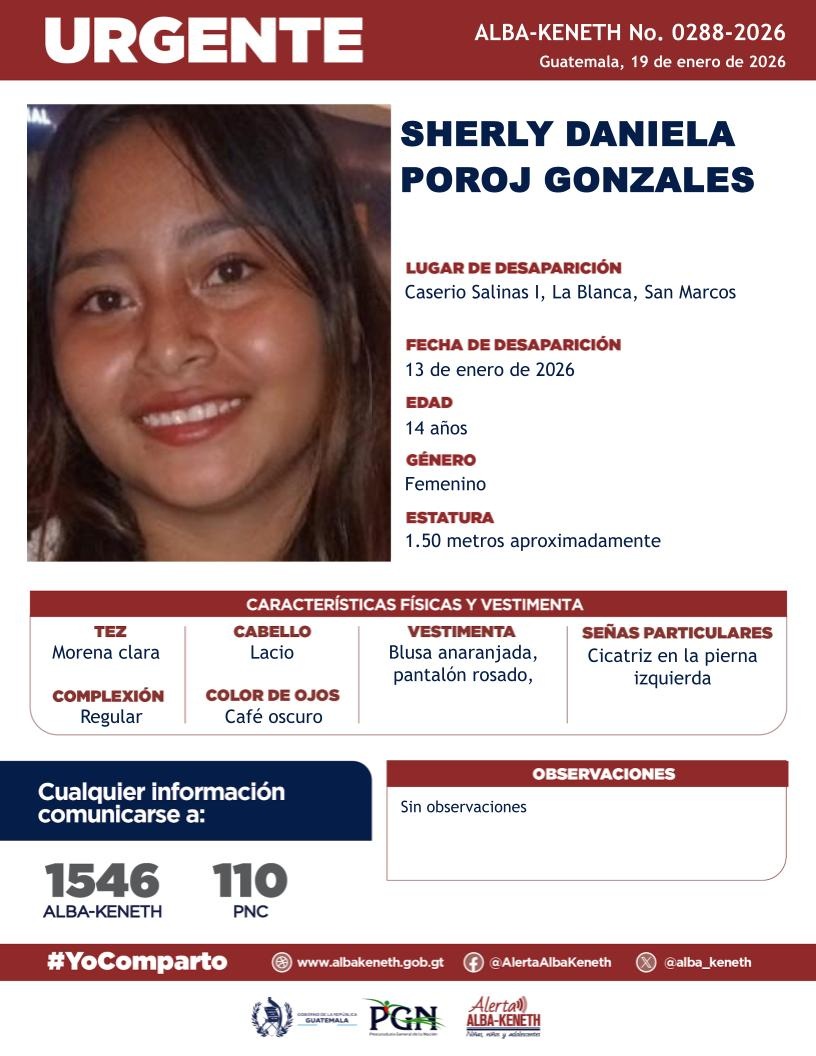  Sherly Daniela Poroj Gonzáles