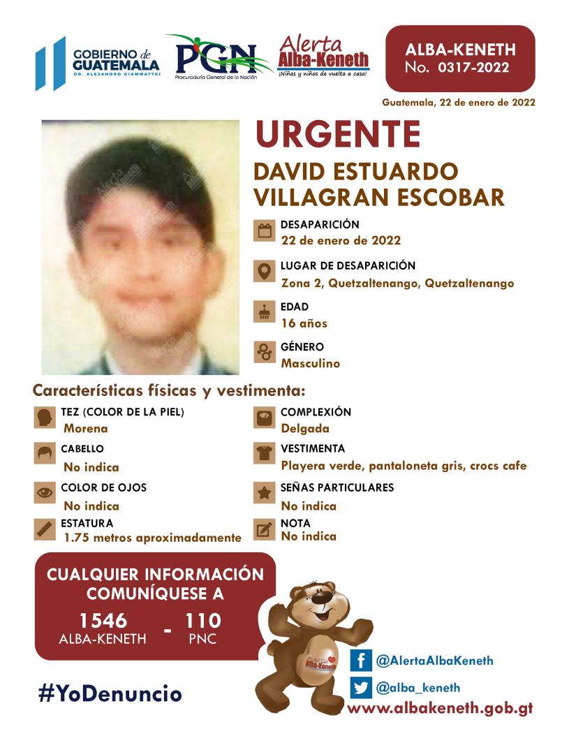 David Estuardo Villagran Escobar