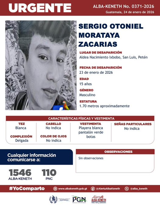 Sergio Otoniel Morataya Zacarias