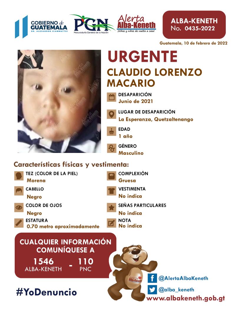 Claudio Lorenzo Macario