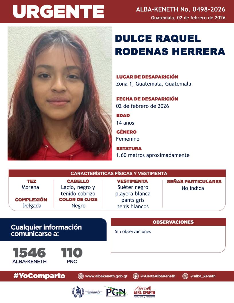 Dulce Raquel Rodenas Herrera