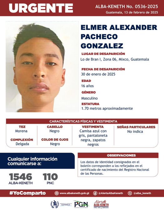 Elmer Alexander Pacheco Gonzalez