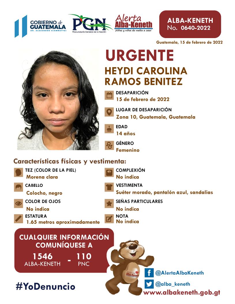 Heydi Carolina Ramos Benítez