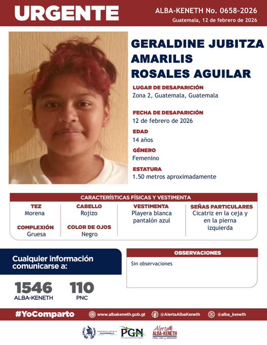 Geraldine Jubitza Amarilis Rosales Aguilar