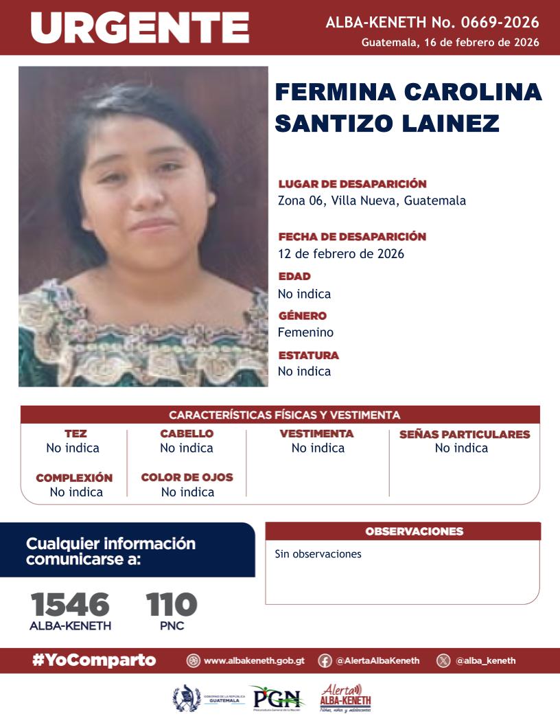 Fermina Carolina Santizo Lainez