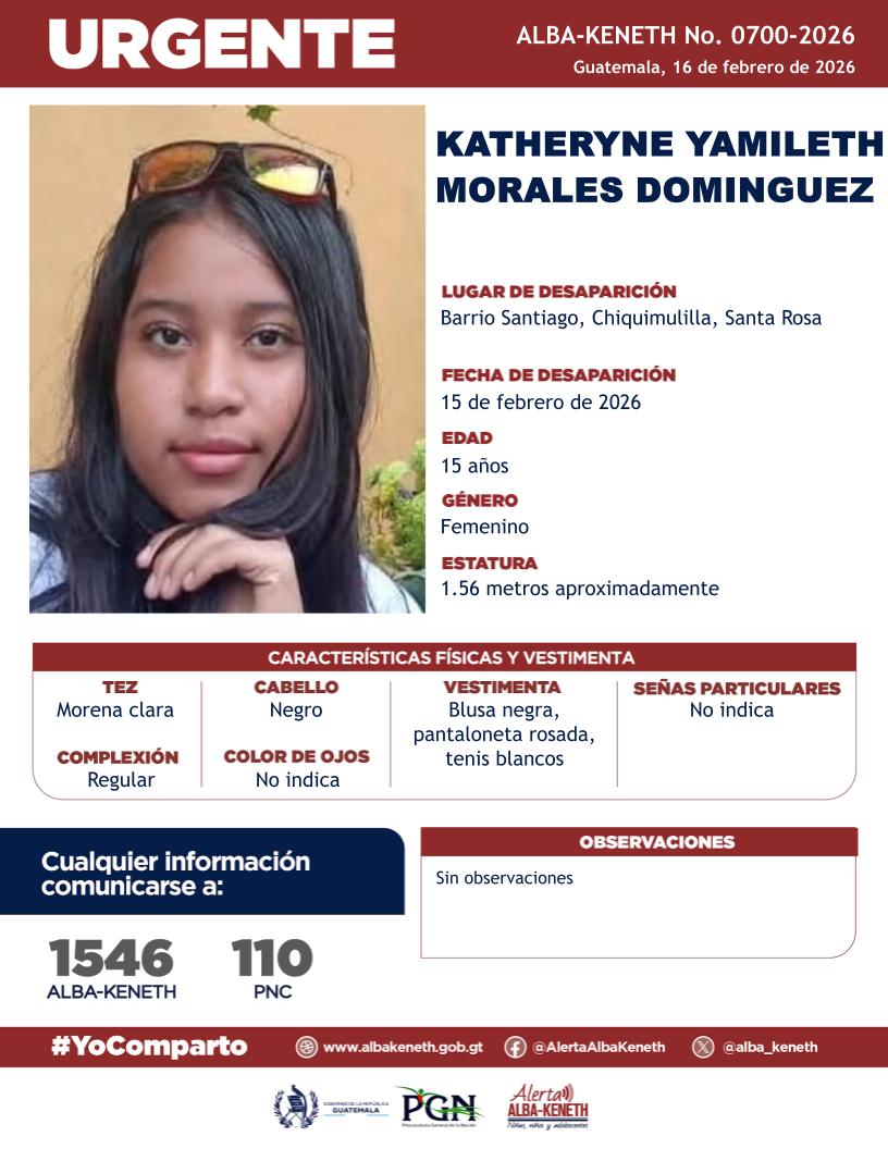 Katheryne Yamileth Morales Dominguez