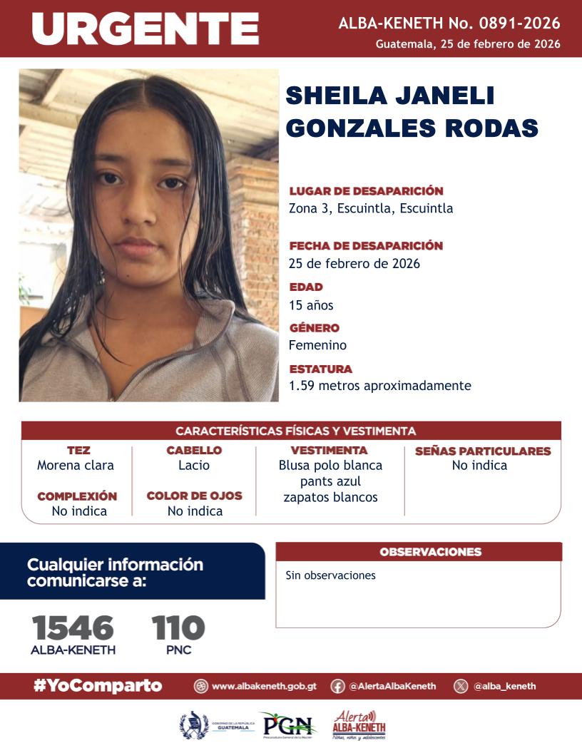 Sheila Janeli Gonzales Rodas