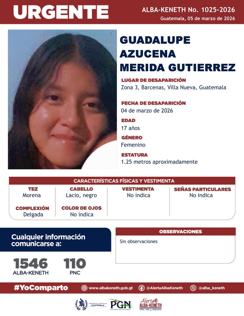 Guadalupe Azucena Merida Gutierrez