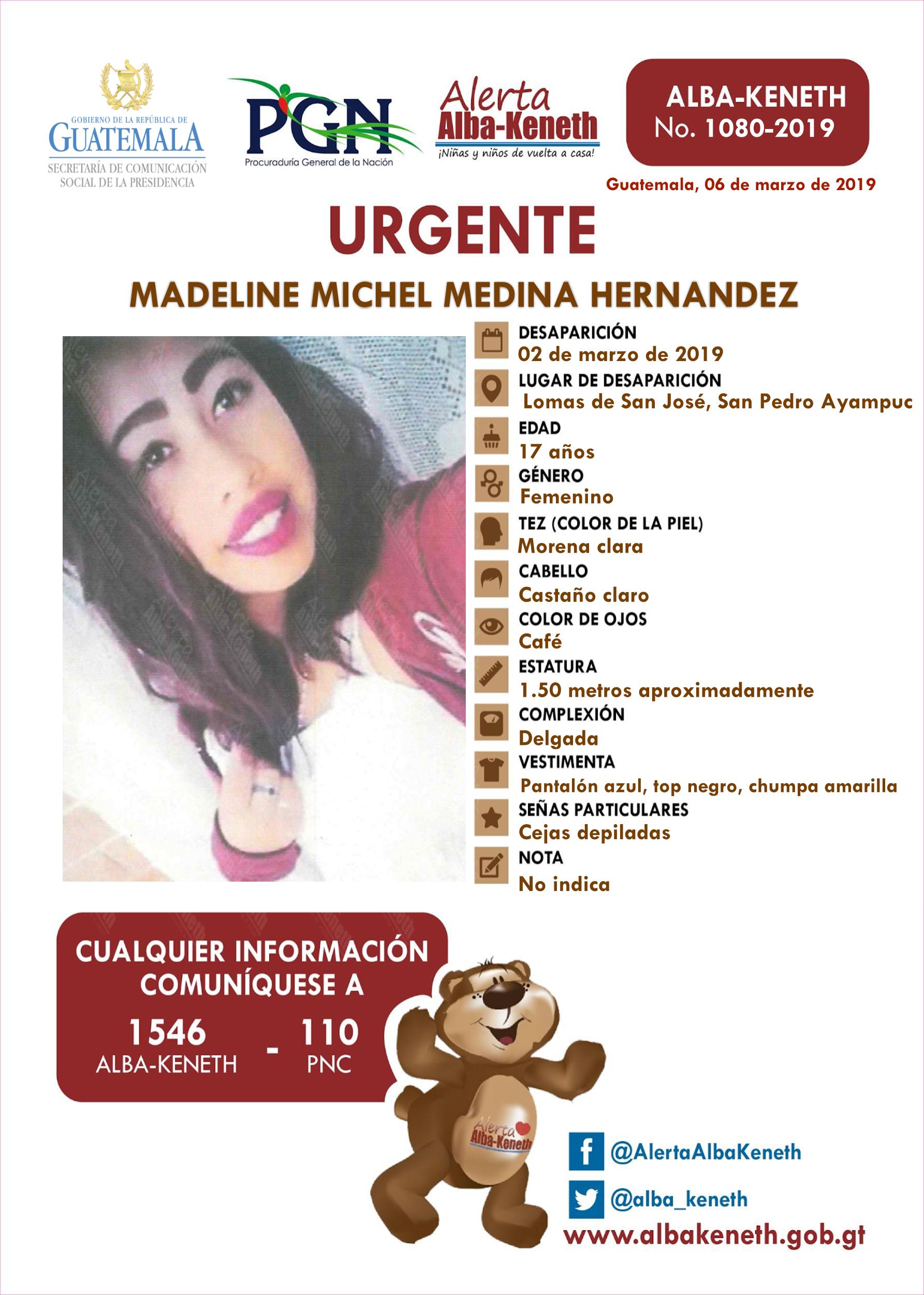 Madeline Michel Medina Hernandez