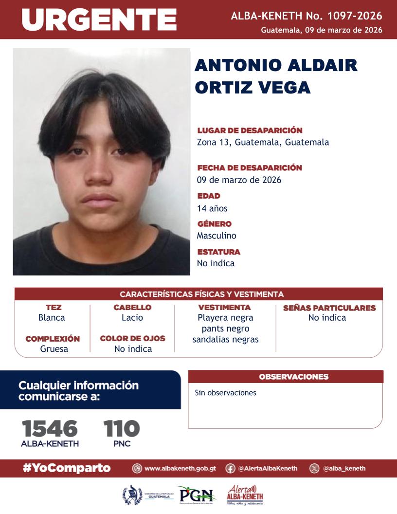 Antonio Aldair Ortiz Vega