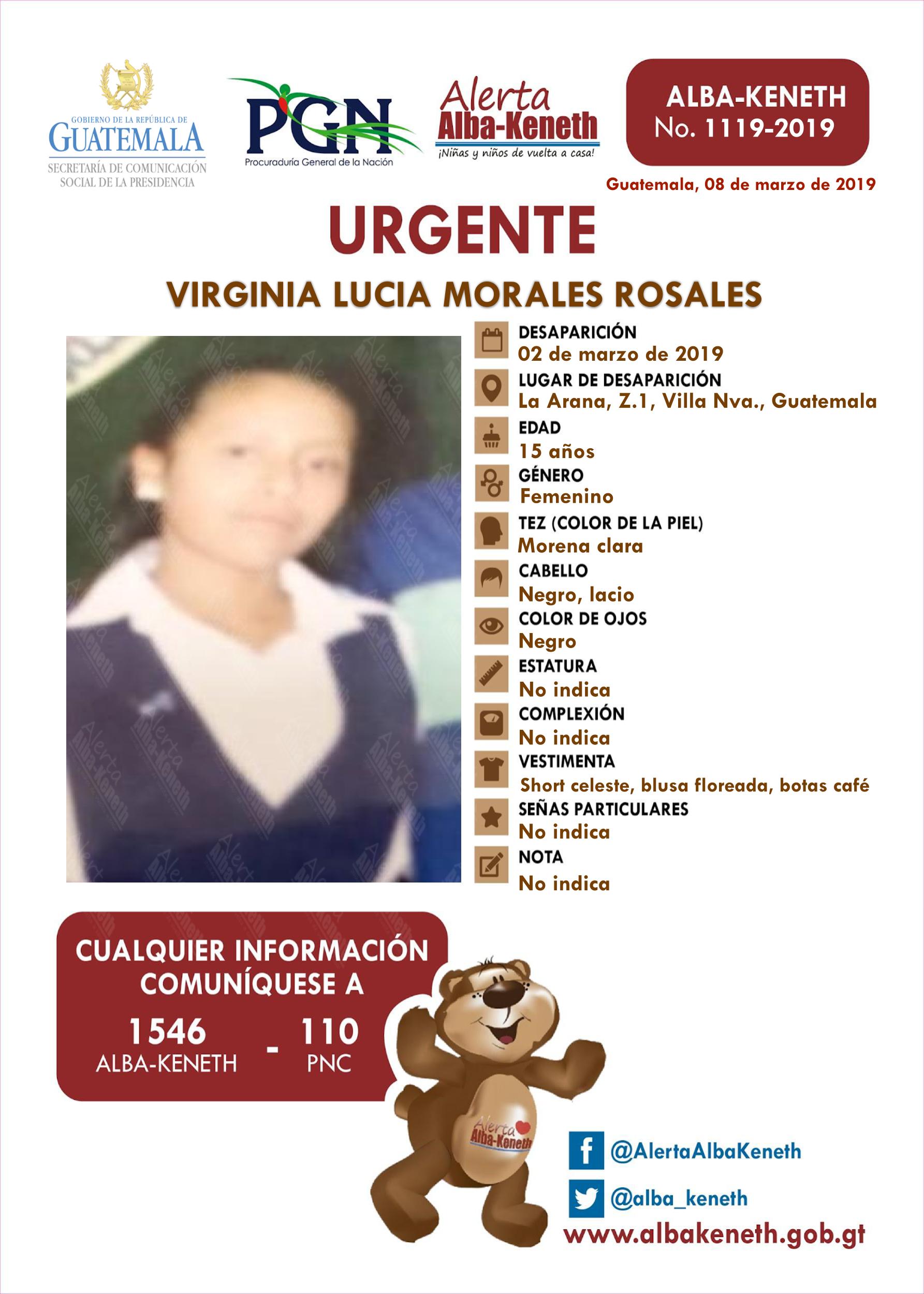 Virginia Lucia Morales Rosales