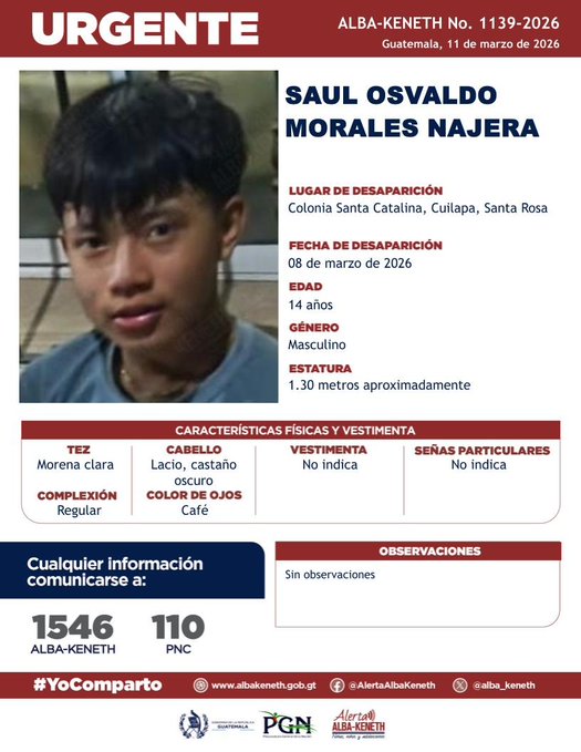 Saul Osvaldo Morales Najera