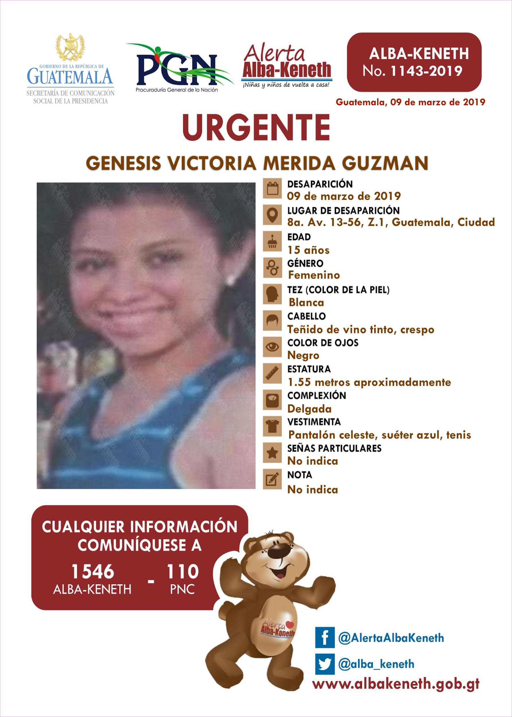 Genesis Victoria Merida Guzman