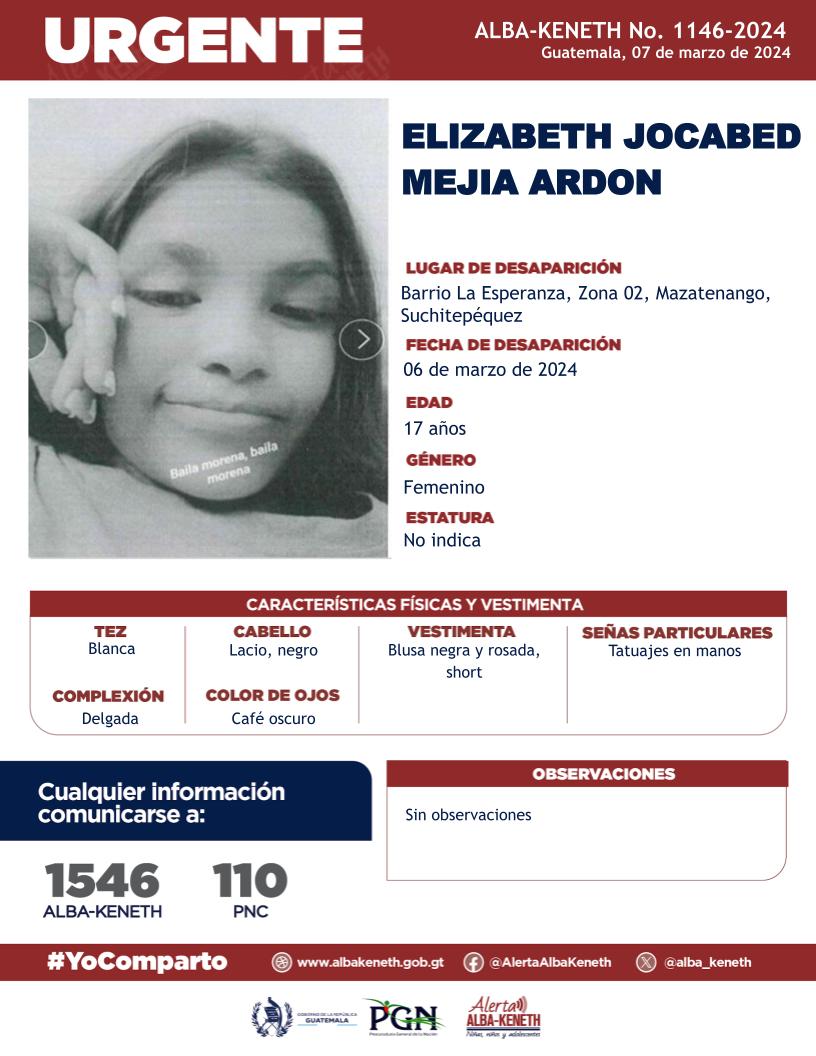 Elizabeth Jocabed Mejia Ardon