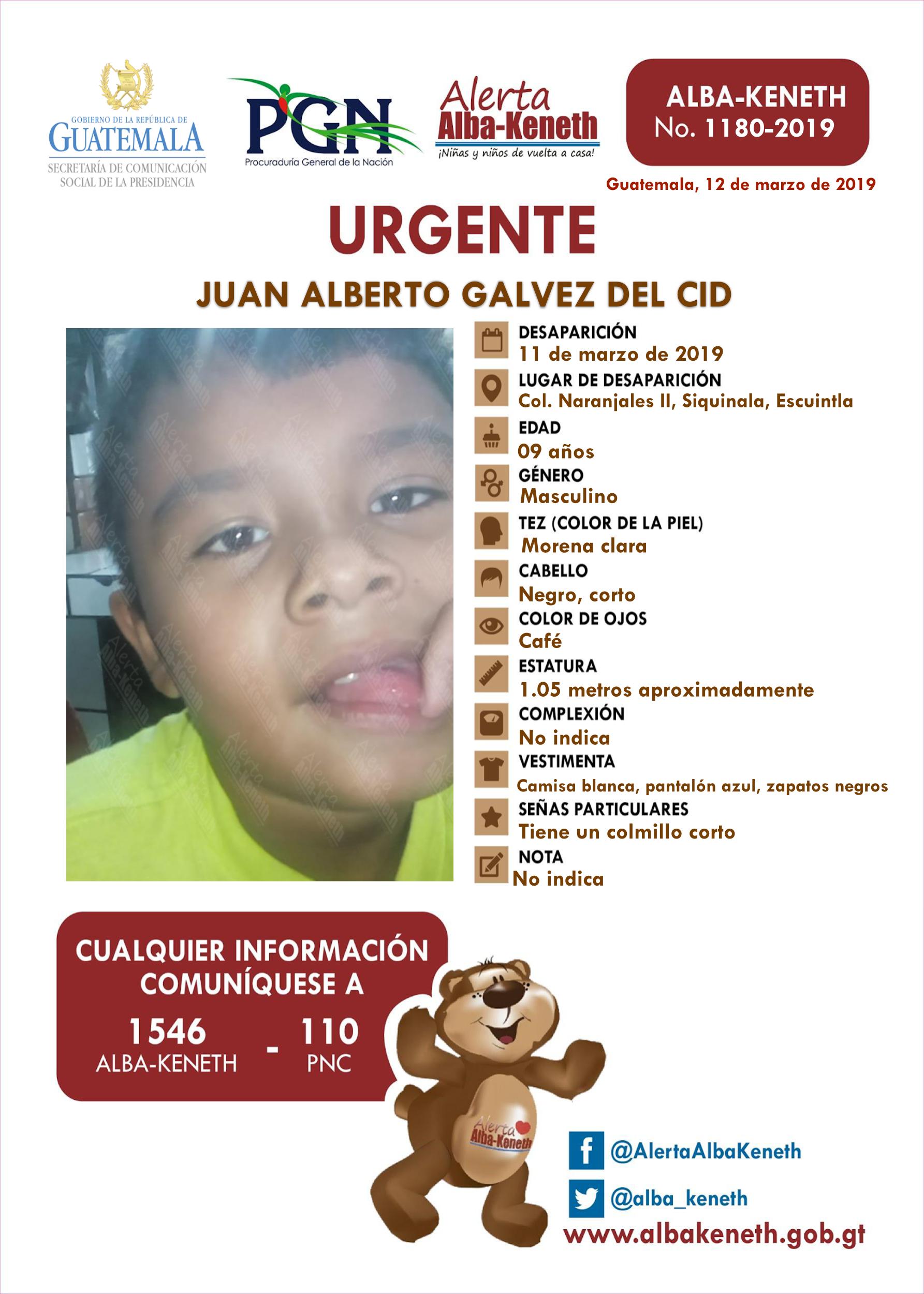 Juan Alberto Galvez del Cid