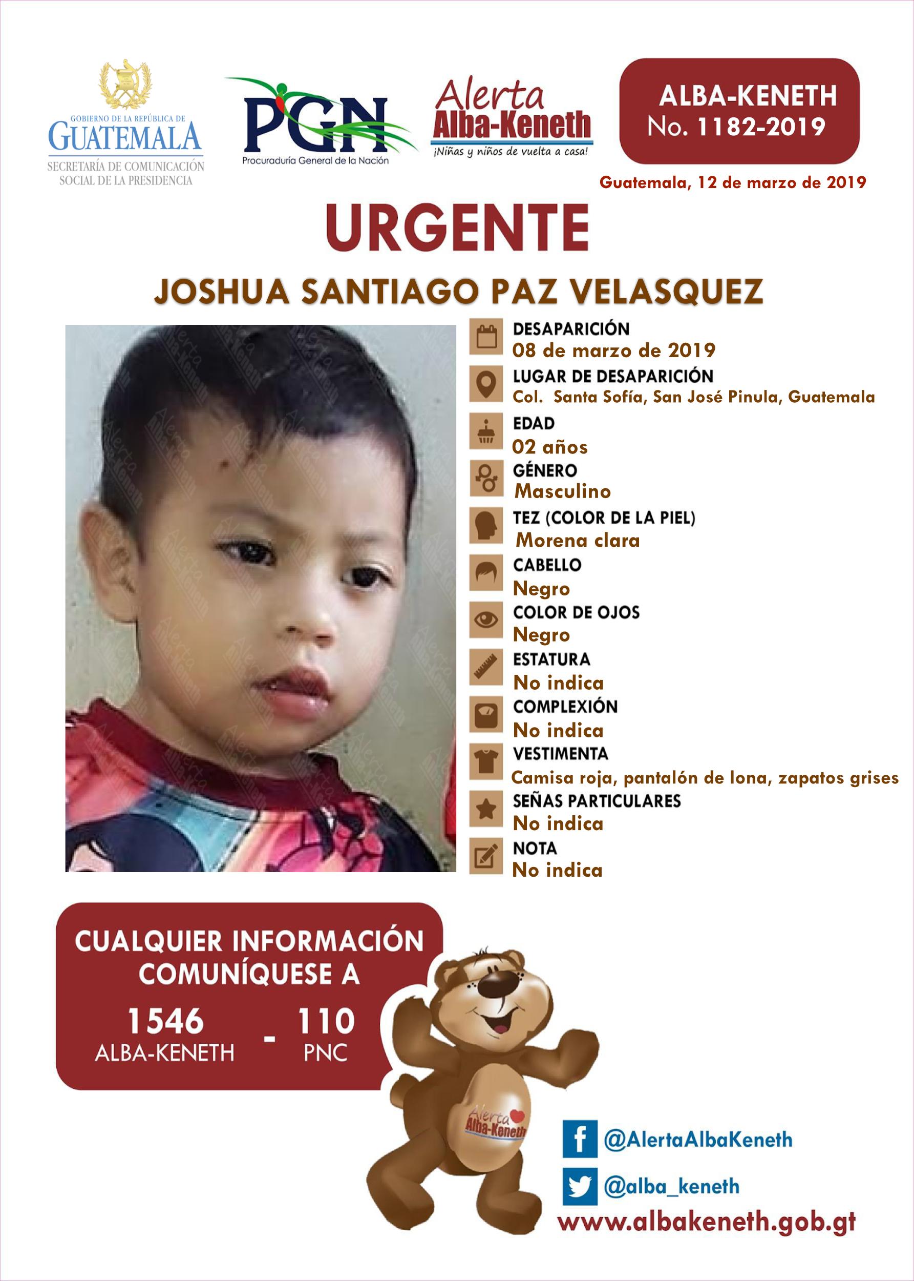 Joshua Santiago Paz Velasquez