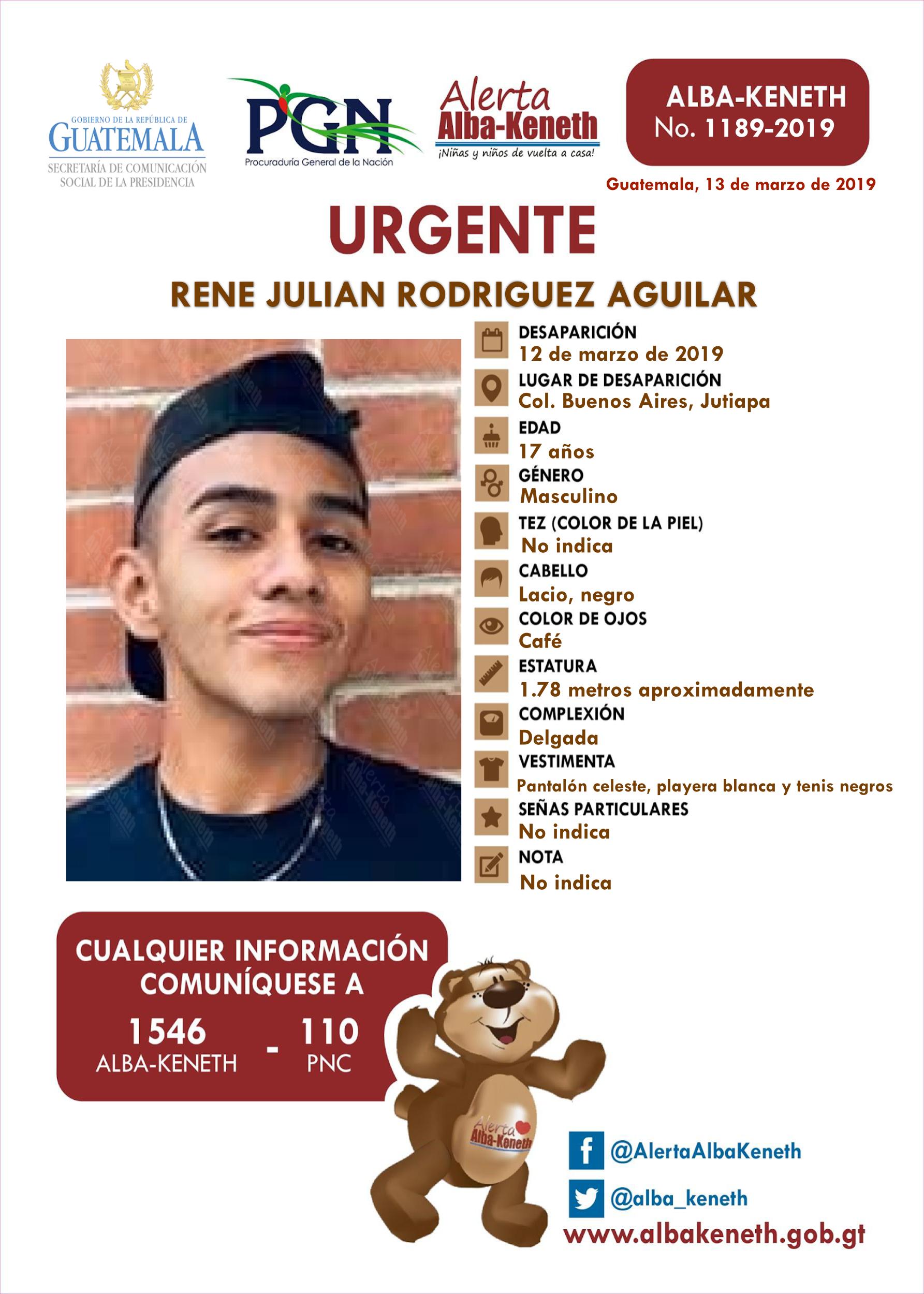 Rene Julian Rodriguez Aguilar