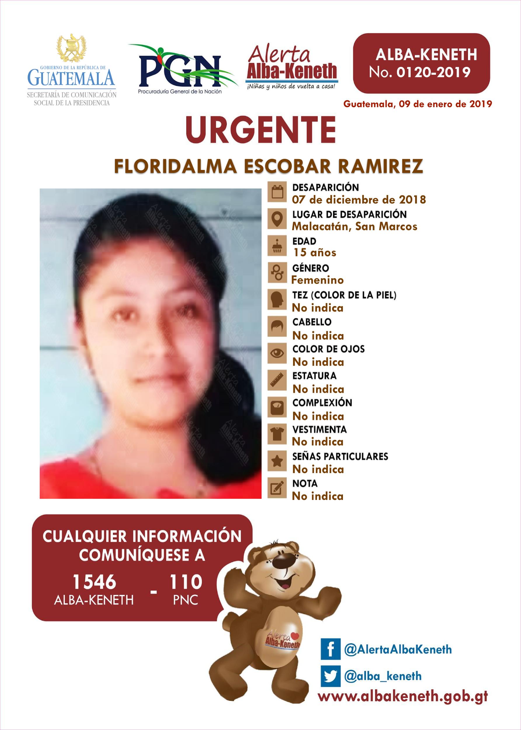 Floridalma Escobar Ramirez