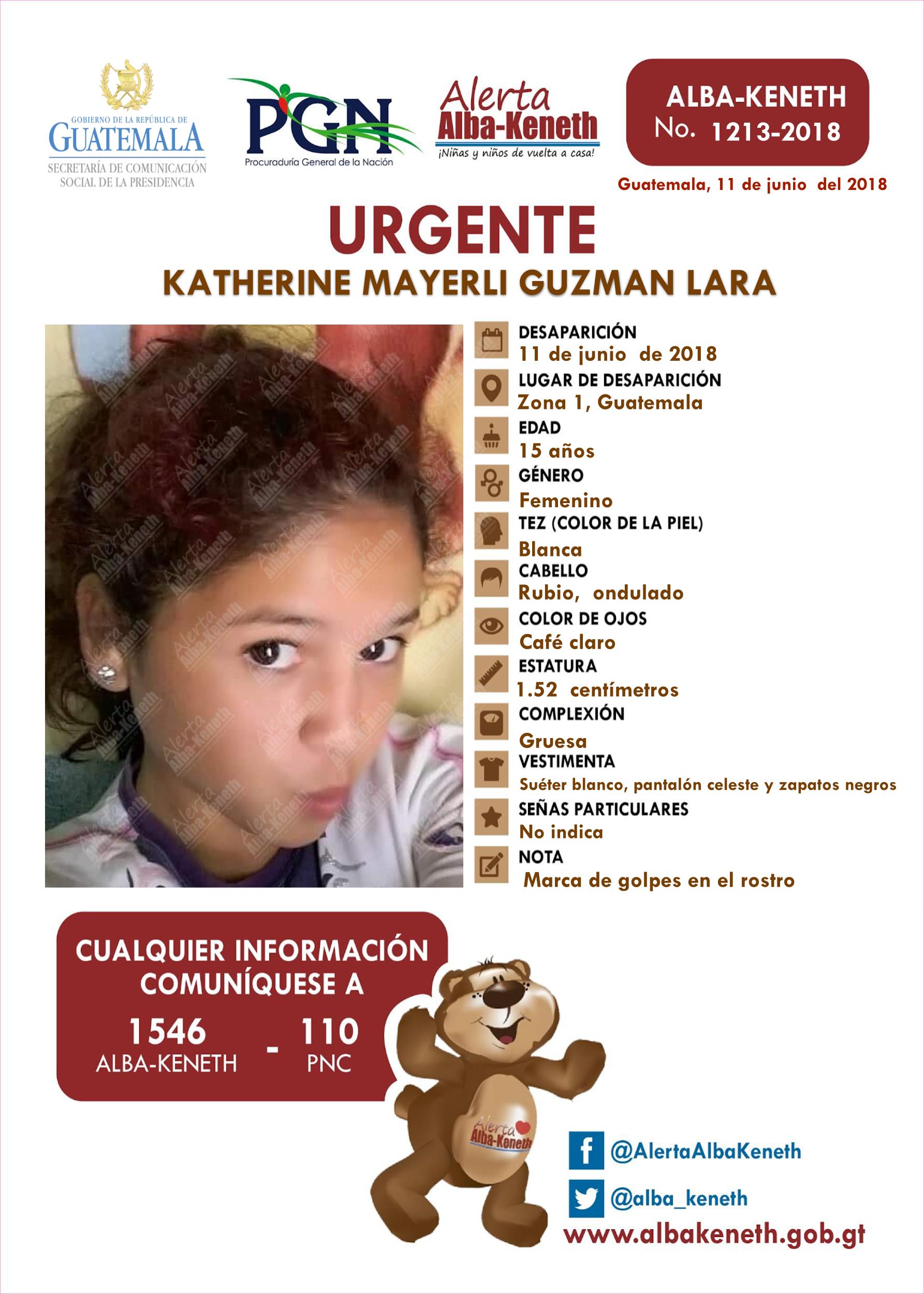 Katherine Mayerli Guzman Lara