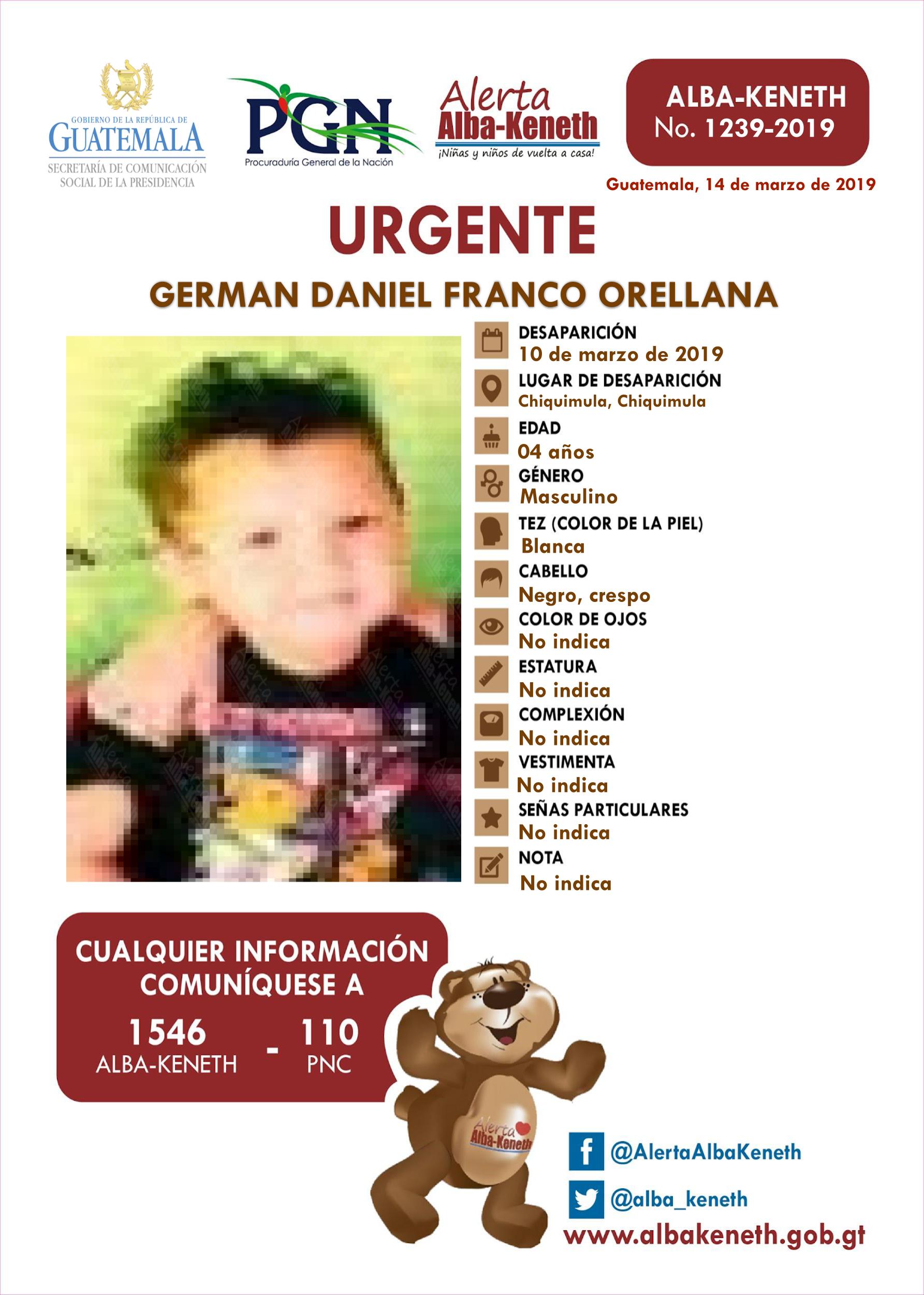 German Daniel Franco Orellana