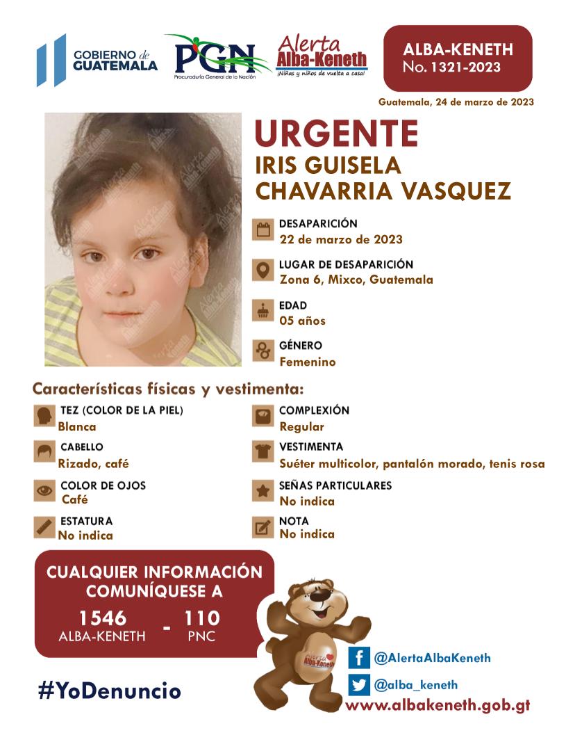Iris Guisela Chavarria Vasquez