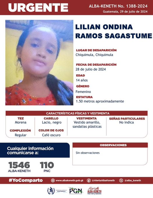 Lilian Ondina Ramos Ramirez