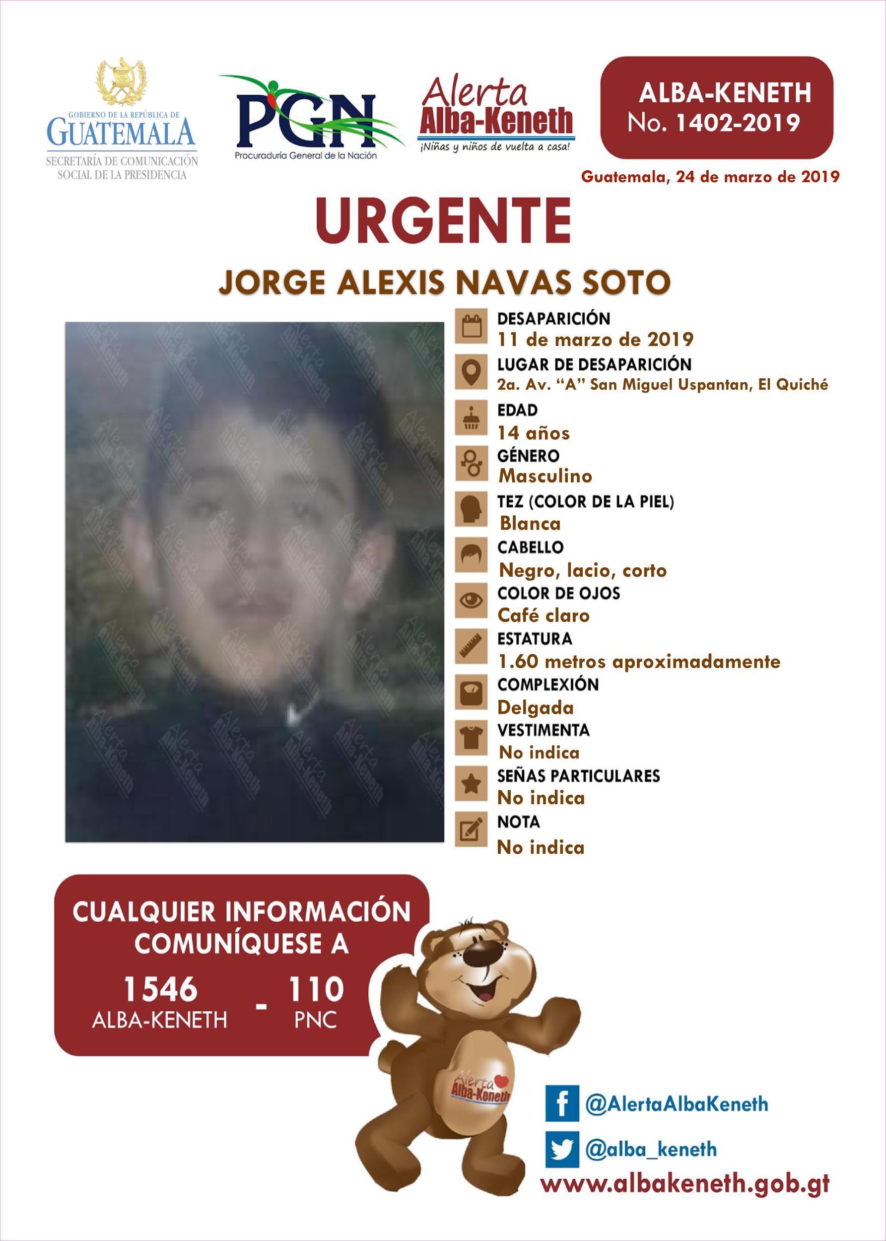 Jorge Alexis Navas Soto