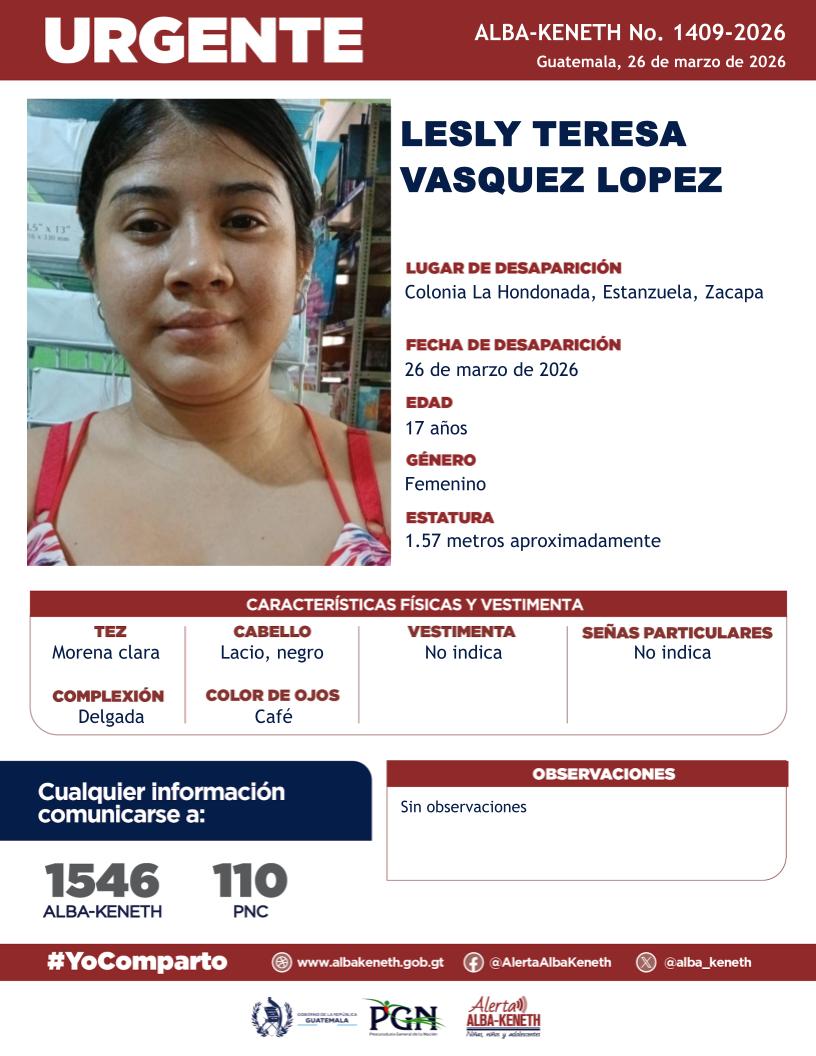Lesly Teresa Vasquez Lopez