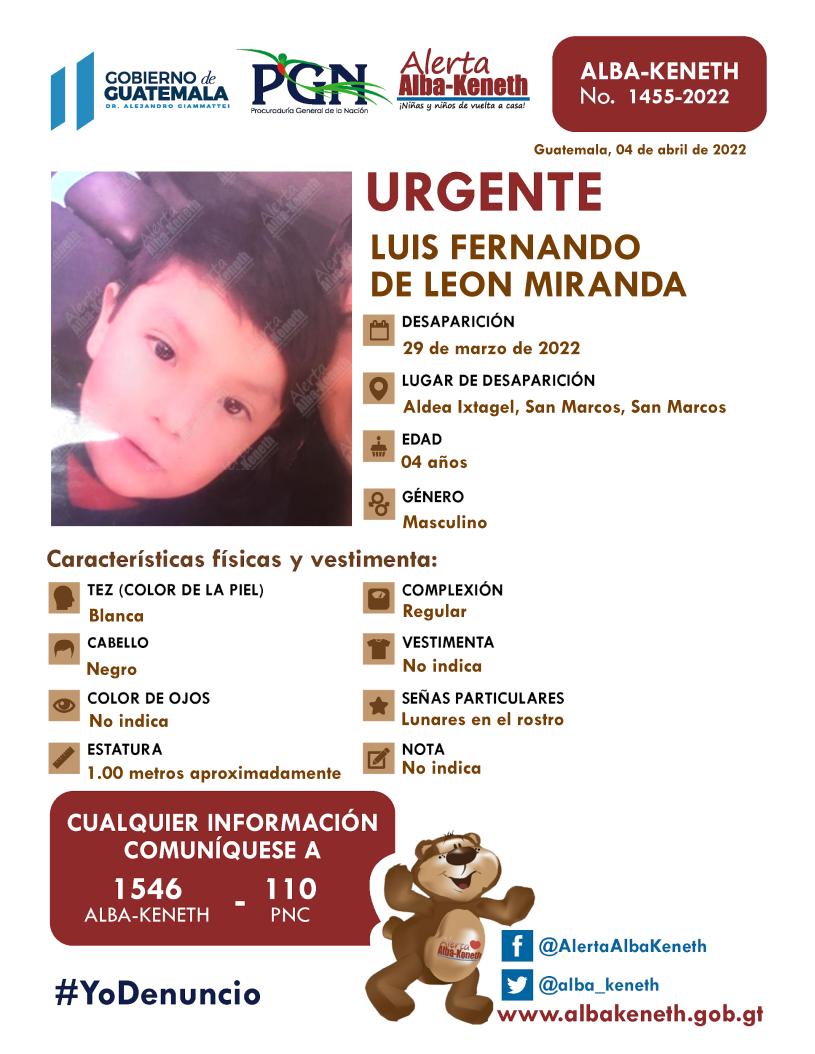 Luis Fernando de Leon Miranda