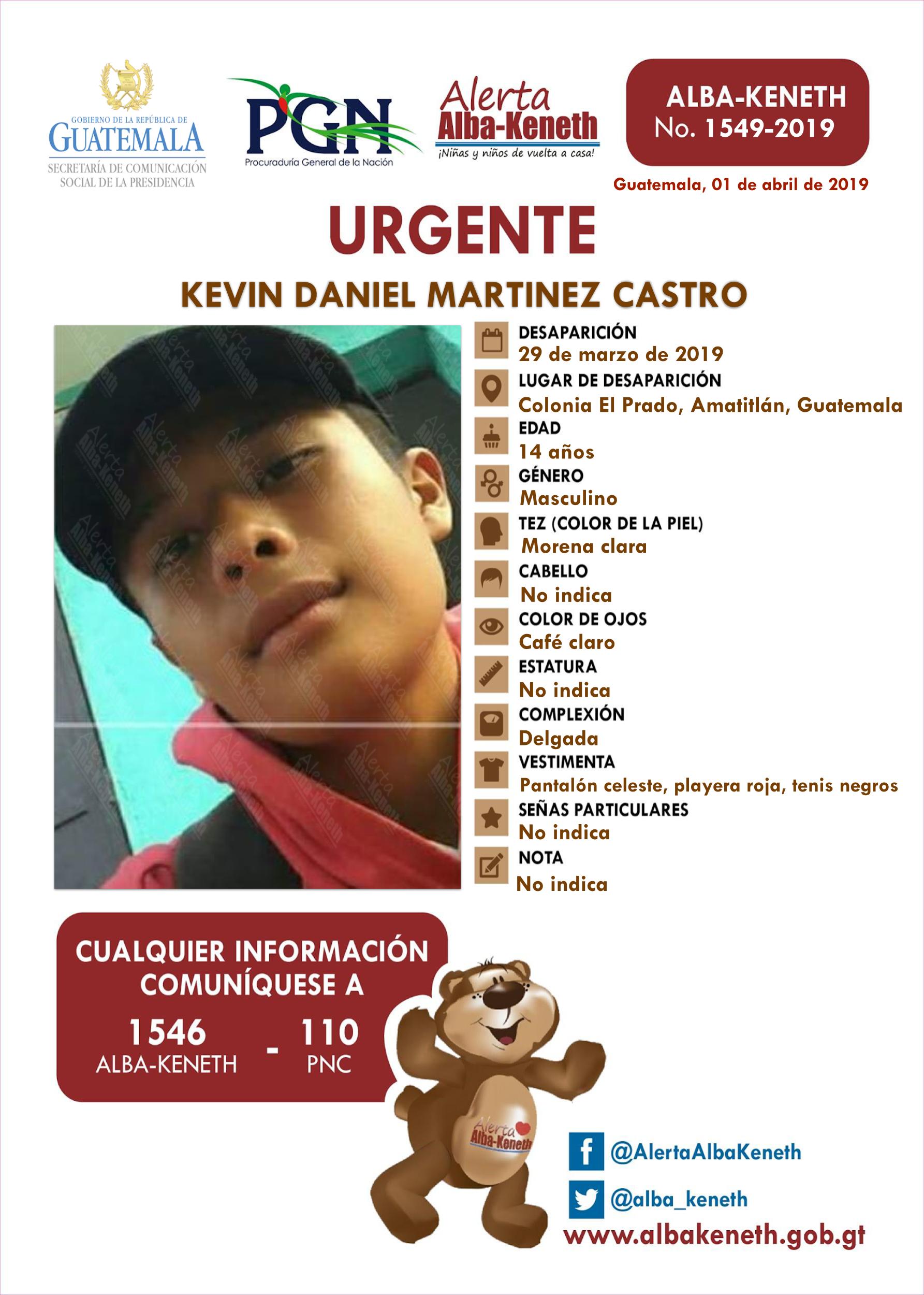 Kevin Daniel Martinez Castro