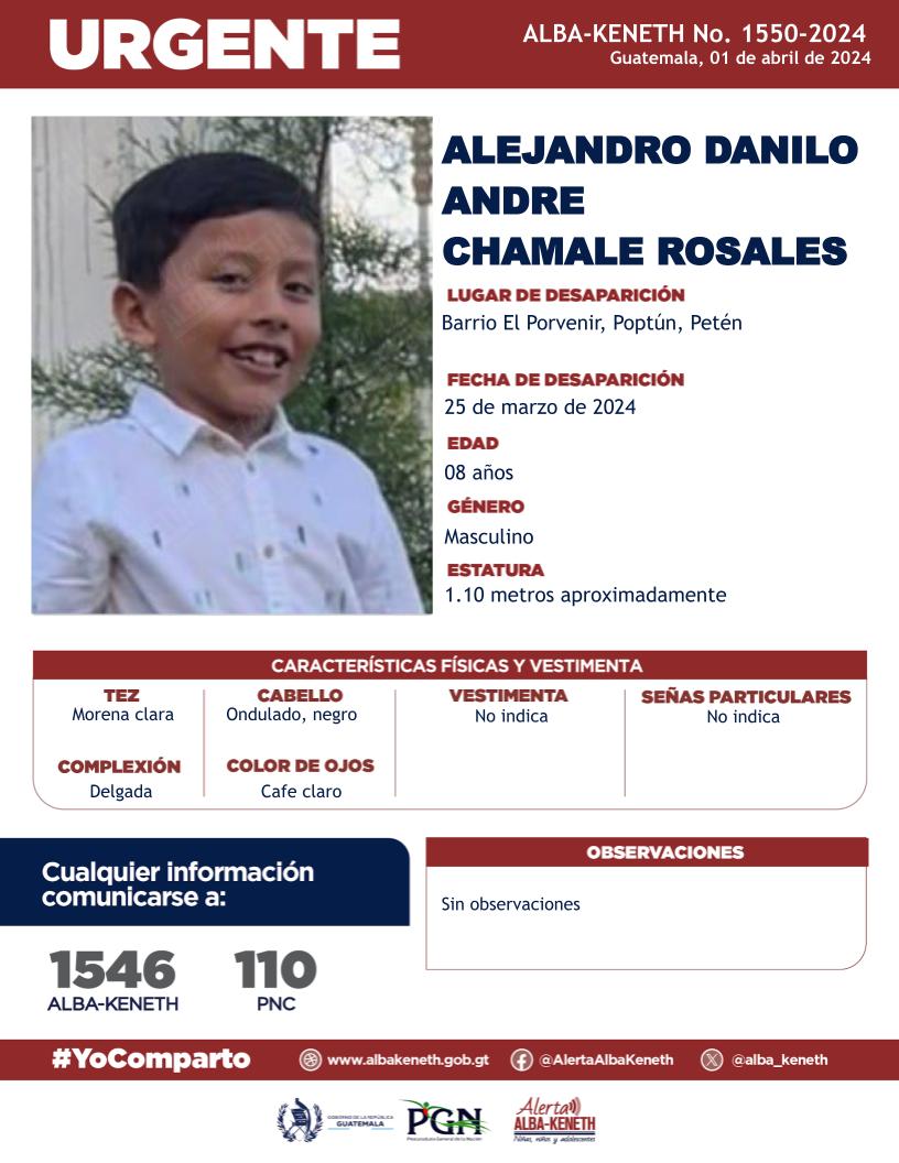  Alejandro Danilo Andre Chamale Rosales