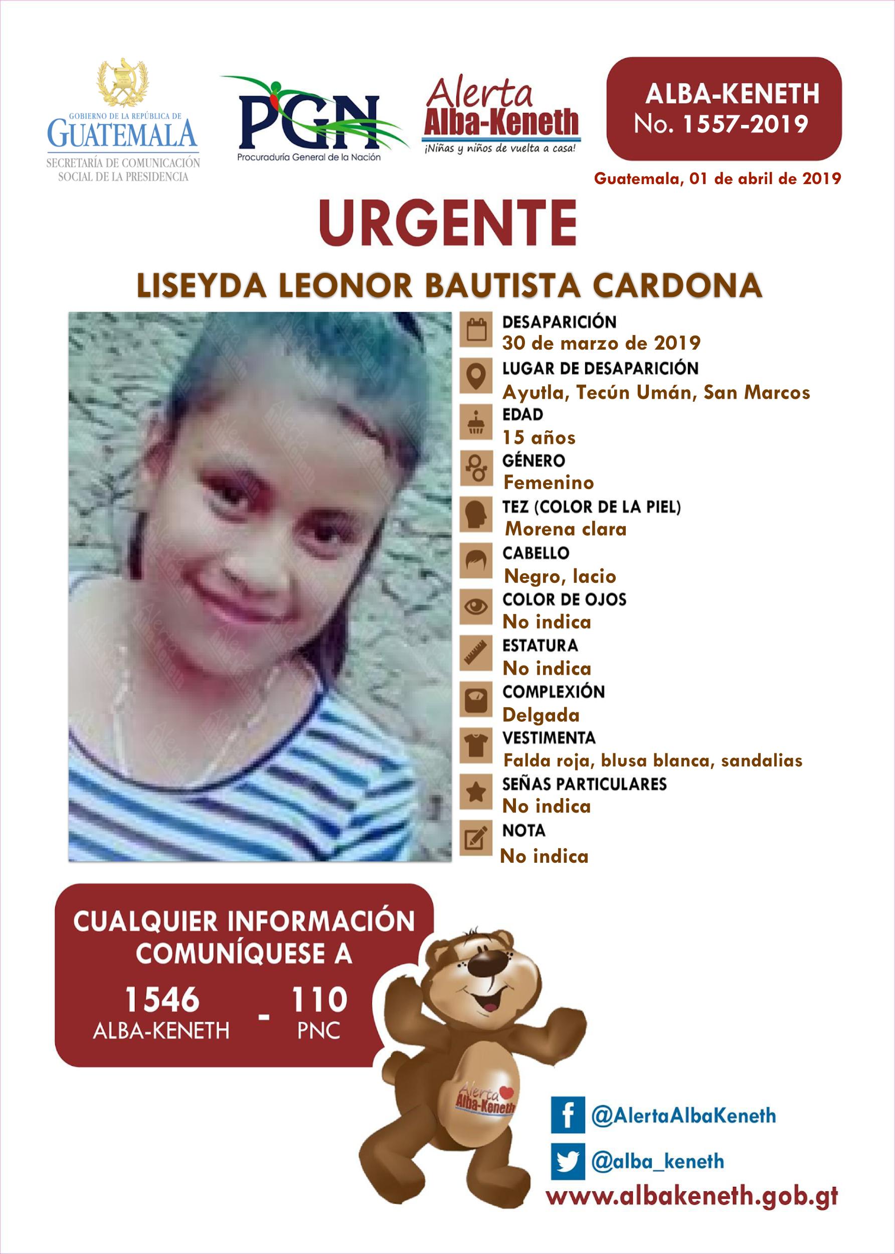 Liseyda Leonor Bautista Cardona