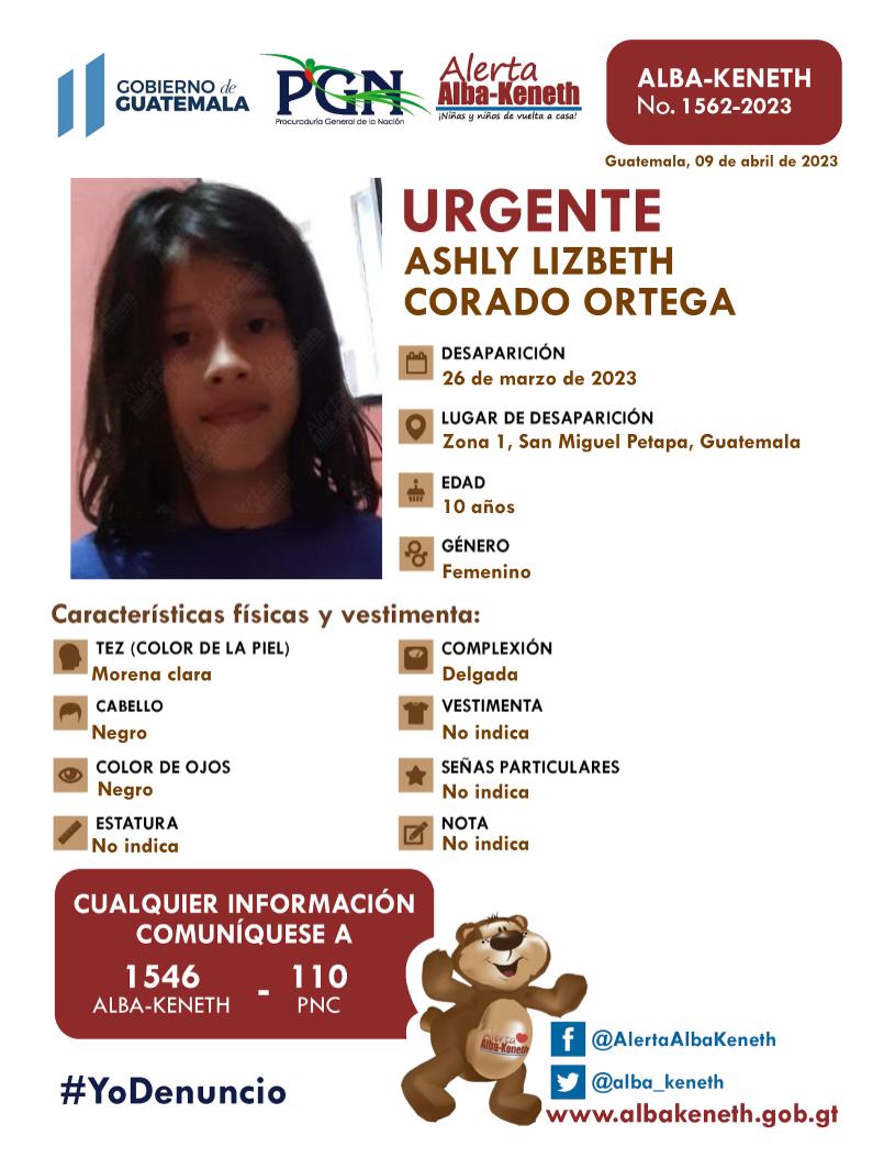 Ashly Lizbeth Corado Ortega