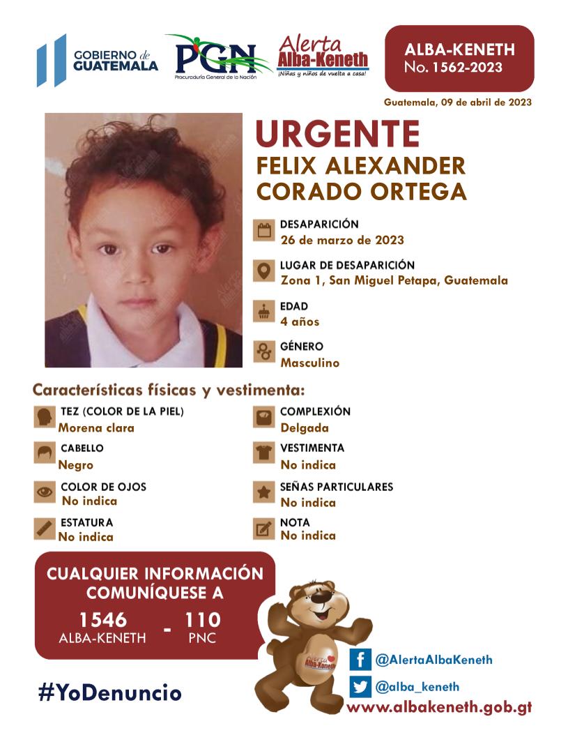 Felix Alexander Corado Ortega