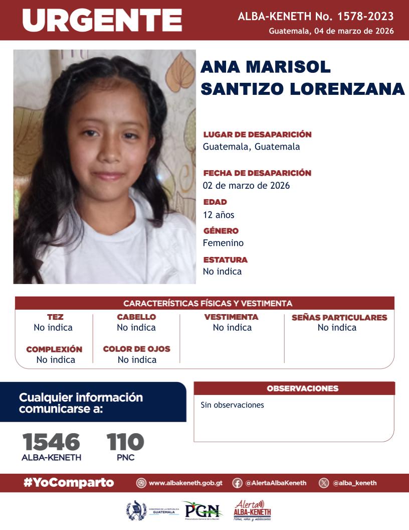 Ana Marisol Santizo Lorenzana