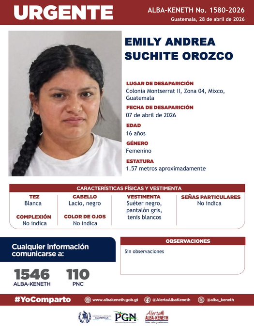 Emily Andrea Suchite Orozco