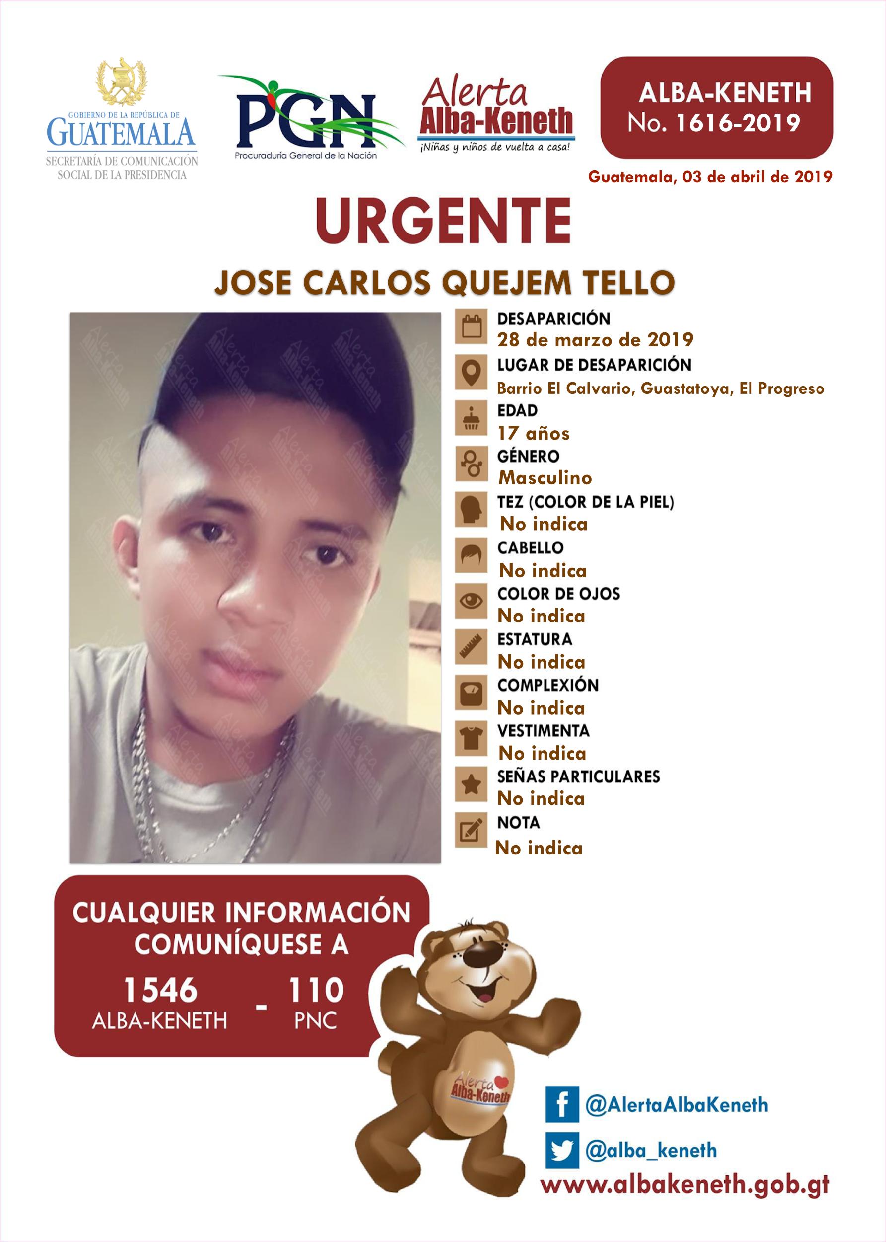 Jose Carlos Quejem Tello