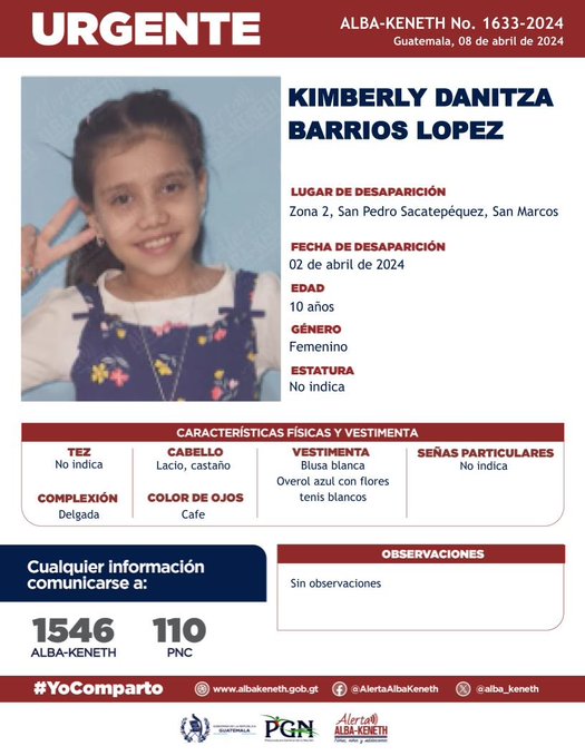 Kimberly Danitza Barrios Lopez