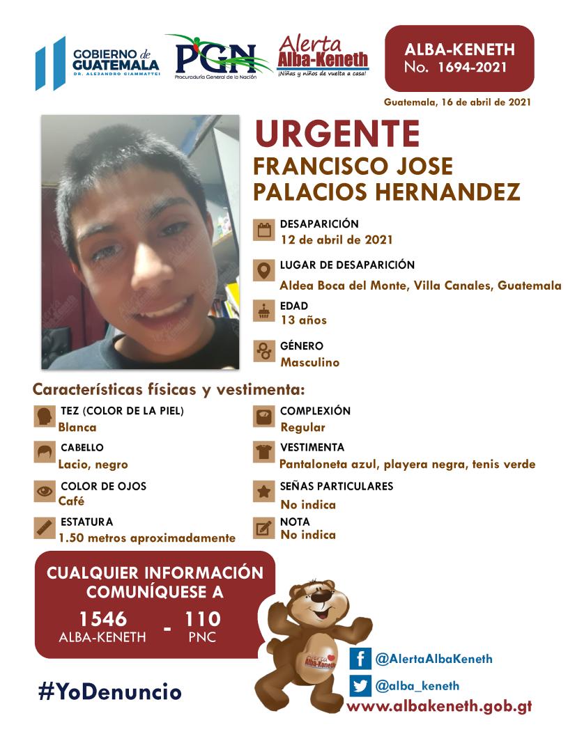 Francisco Jose Palacios Hernandez