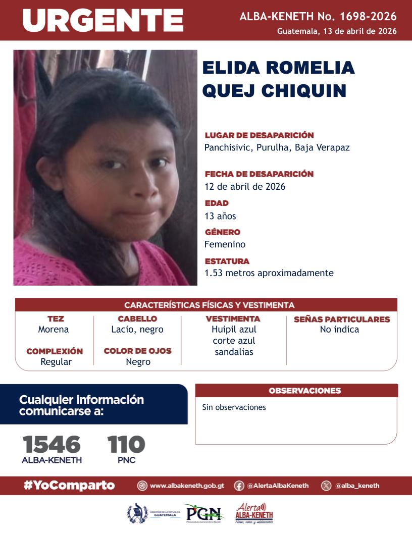 Elida Romelia Quej Chiquin