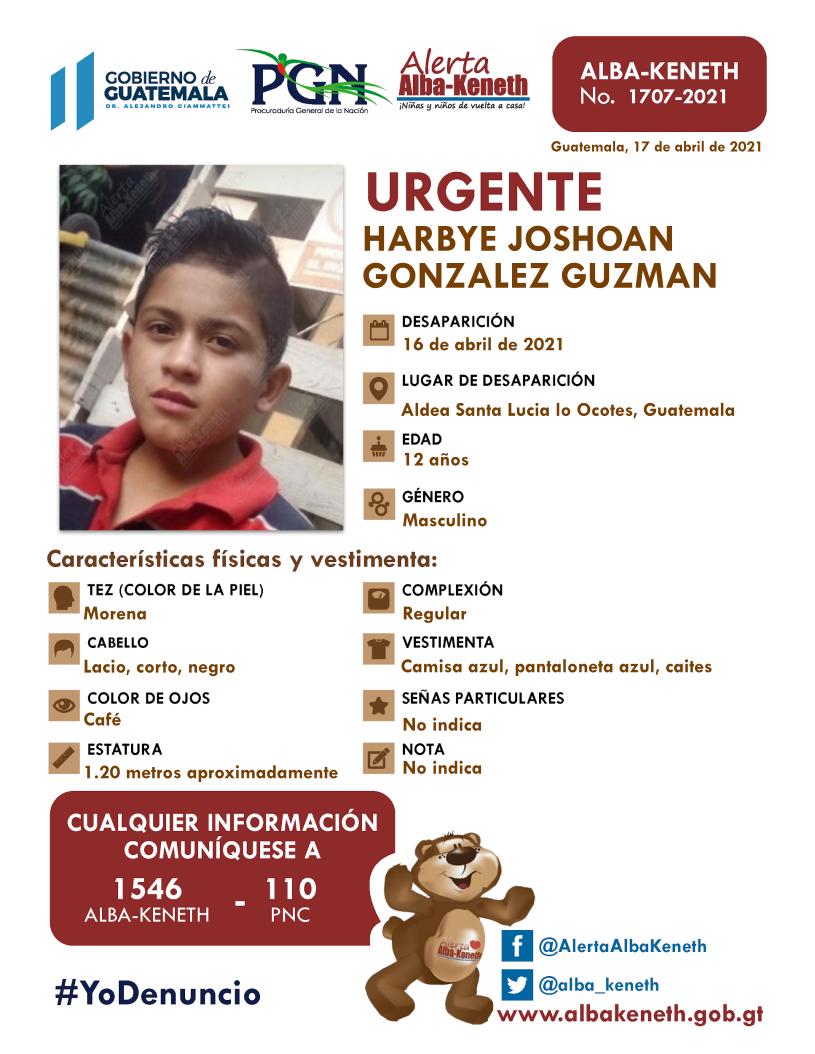 Harbye Joshoan Gonzalez Guzman