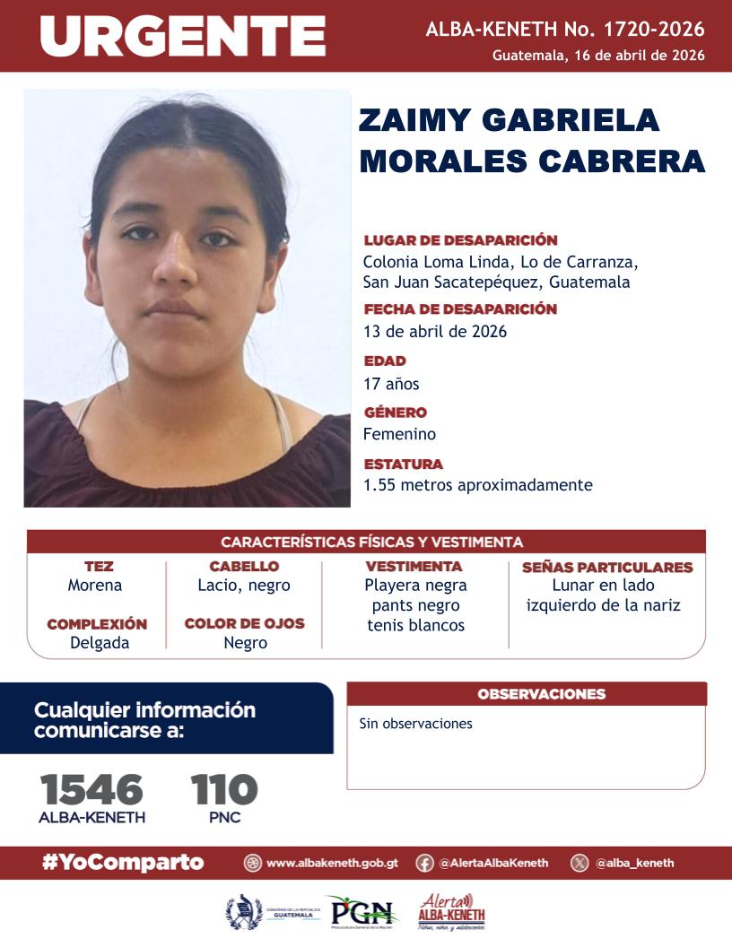 Zaimy Gabriela Morales Cabrera