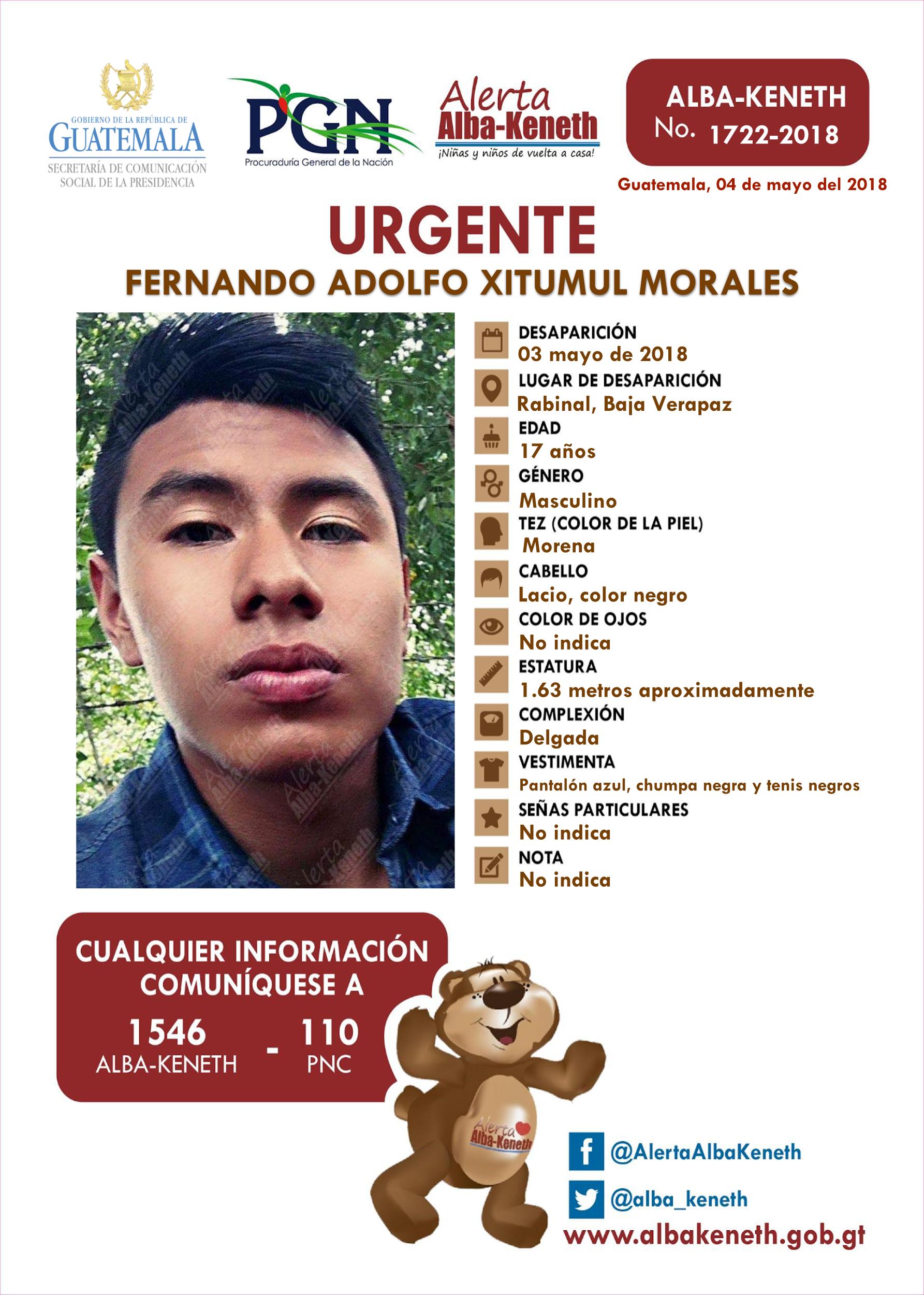 Fernando Adolfo Xitumul Morales