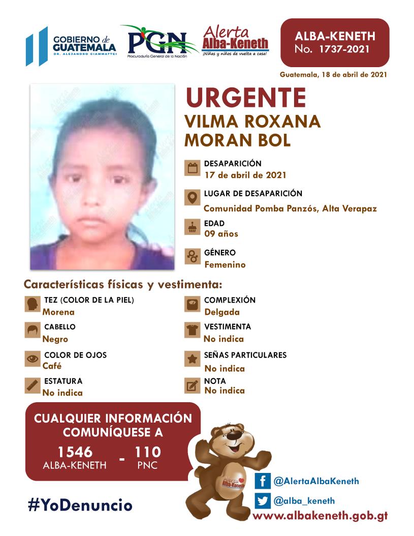 Vilma Roxana Moran Bol
