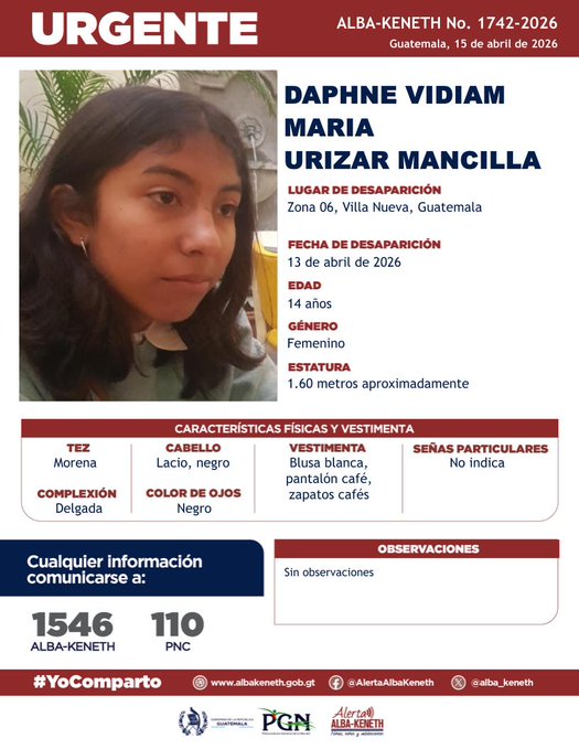 Daphne Vidiam Maria Urizar Mancilla