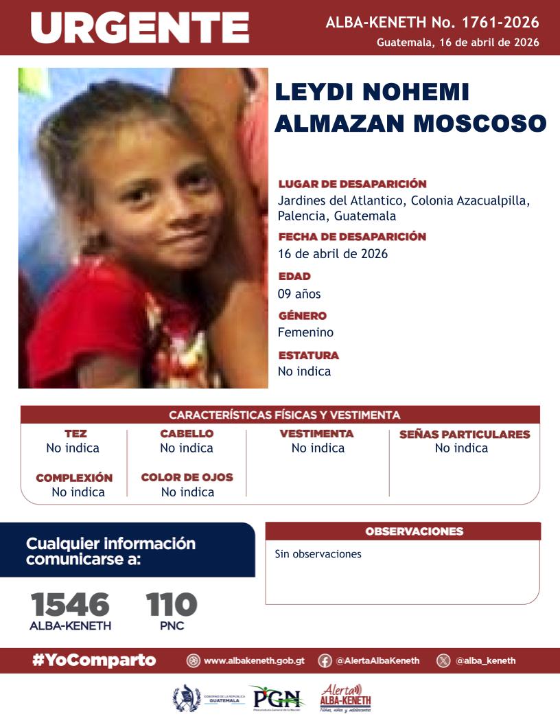 Leydi Nohemi Almazan Moscoso